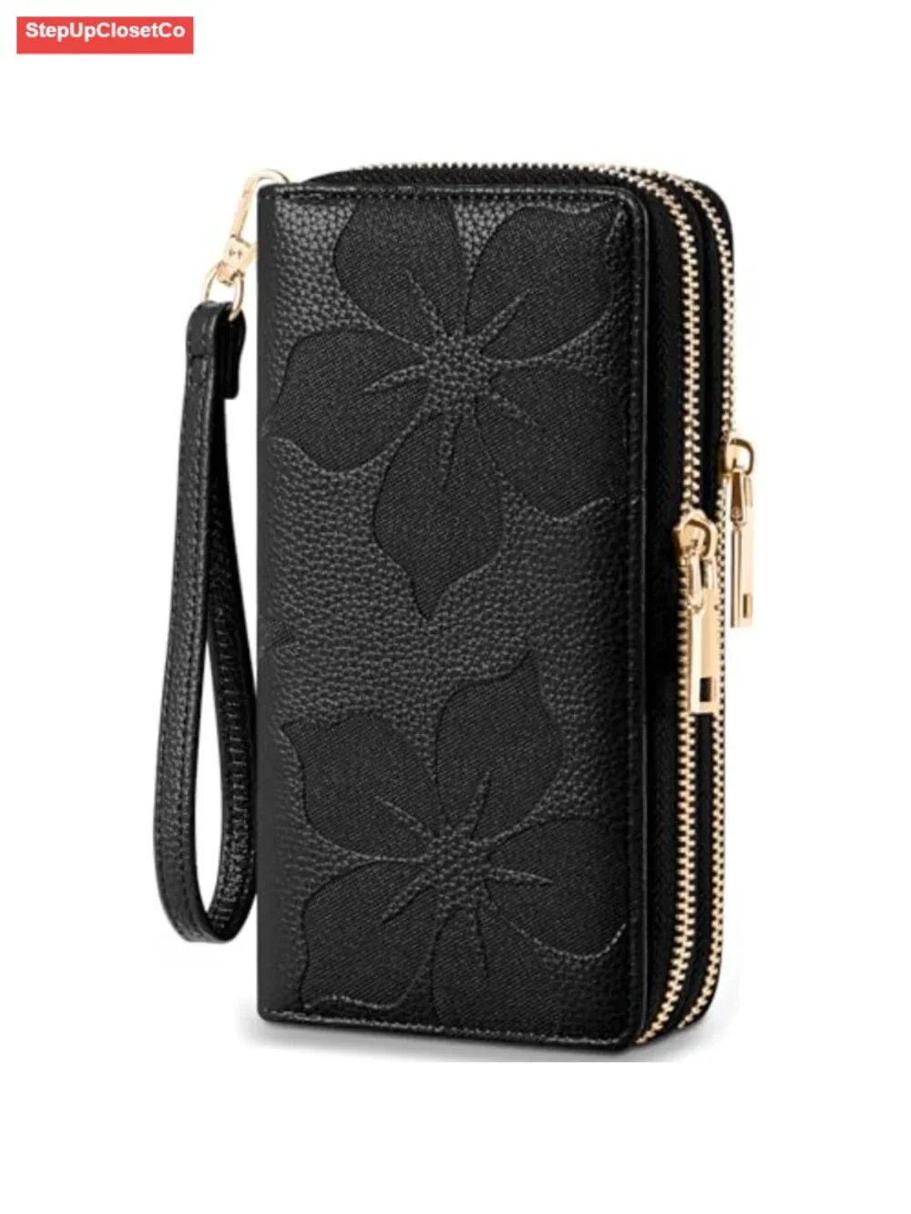 Espera RFID Blocking Large Capacity Wristlet Wallet - Faux Leather